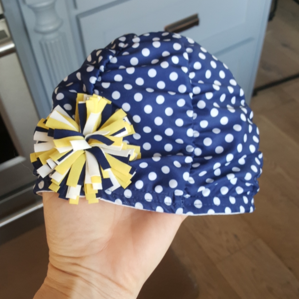 Girls adorable swim cap